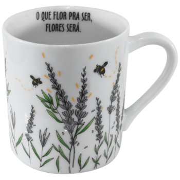 Caneca Reta lavanda - 280ml