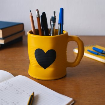 Caneca Amassada 320ml Acetinada